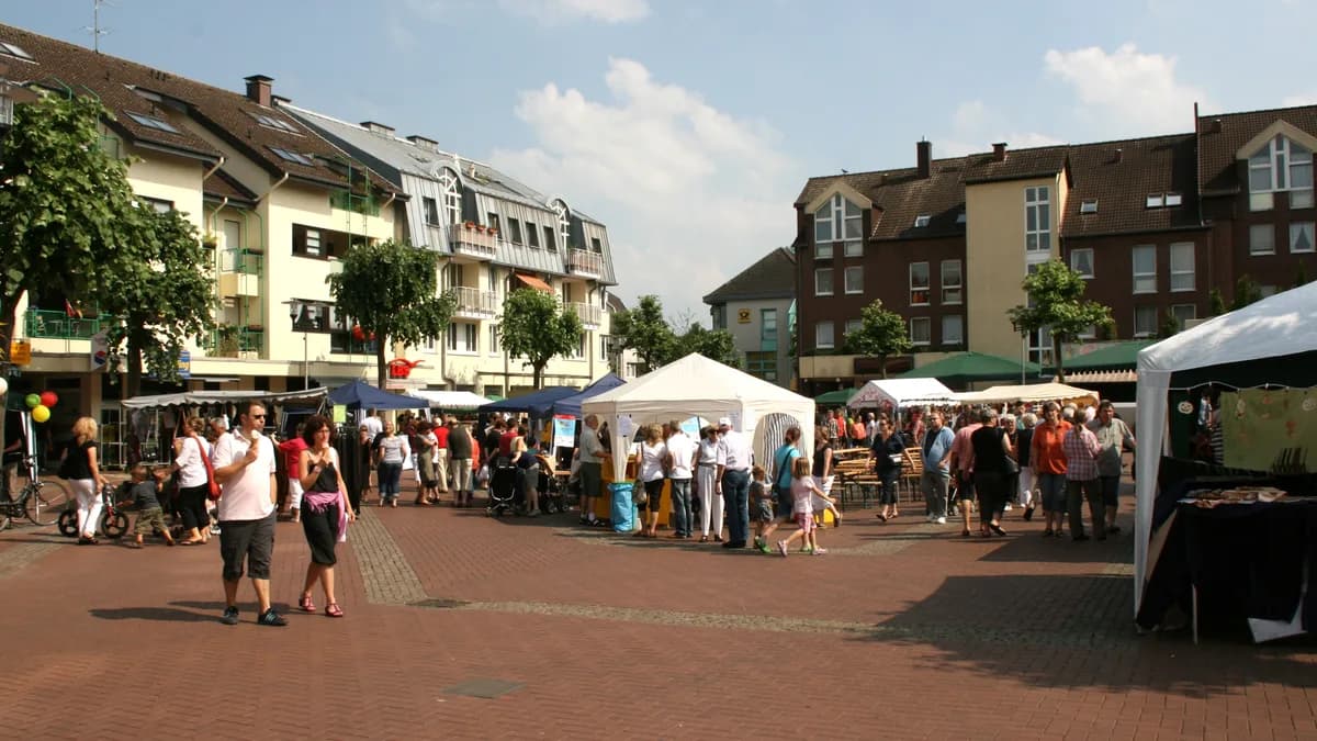 Stadtansicht von Leichlingen (Rheinland)